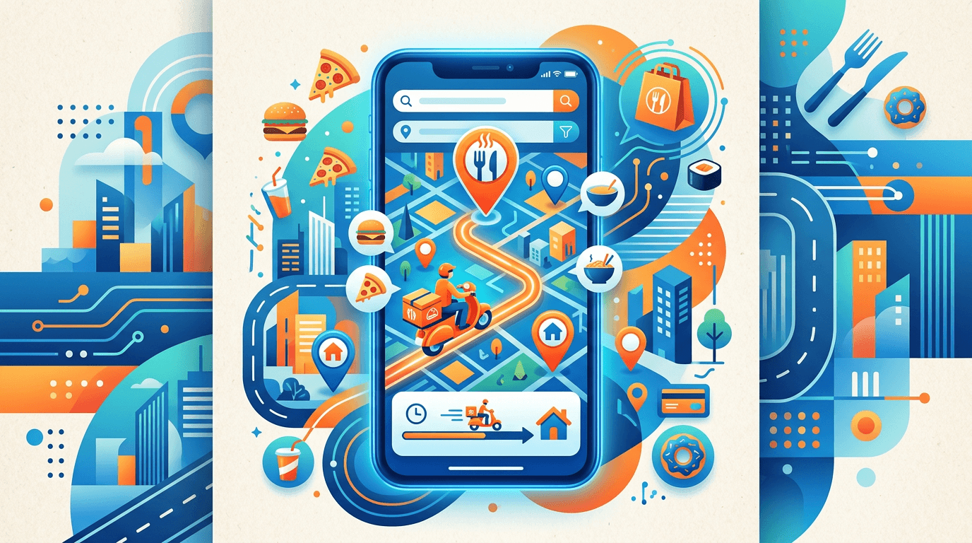 Illustration du projet : Application mobile de livraison